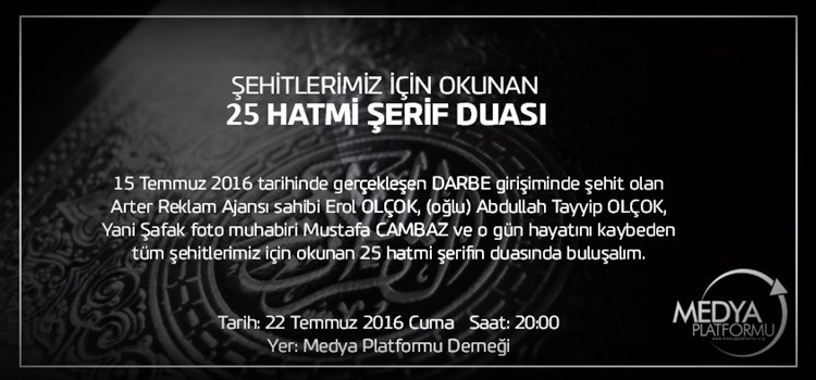 Şehitlerimiz İçin