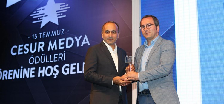 15 TEMMUZ CESUR MEDYA ÖDÜLLERİ TÖRENİ